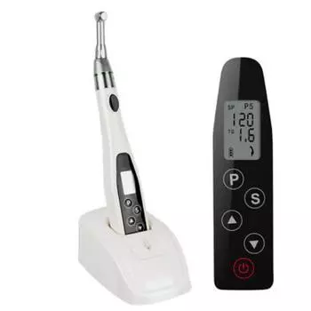 Испытайте удовольствие без усилий с НОВЫМ Apex Dental Wireless Mini 16:1 угловой наконечник — ваш идеальный партнер для точности и комфорта