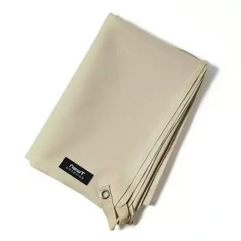 Испытание на водонепроницаемость наземной палатки NEWT Ground Tent 200 см x Большая водонепроницаемая ткань Poly Oxford включает в себя откидной чехол для хранения на ветру, простыня, 8000 мм, бежевый