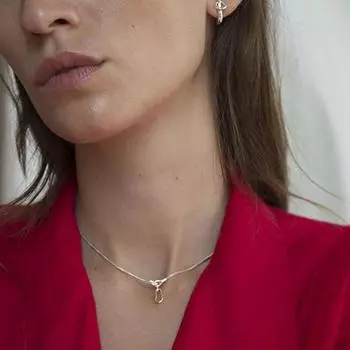 Israel niche necklace female collarbone chain ins frigid wind simple chocker plated 18k gold necklaces