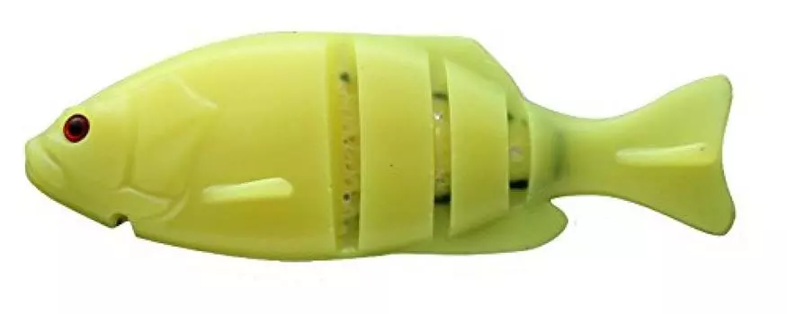 ISSEI Swimbait Gill Flat Swimmer 145mm 58g UV Yellow Lure #24
