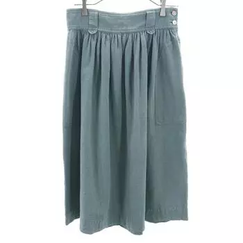 ISSEY MIYAKE 90s Made in Japan Old Mimole length tack flare skirt 9 Gray Women Used