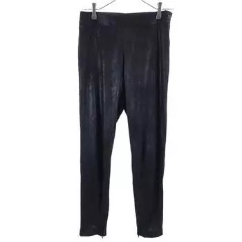 ISSEY MIYAKE Long pants 1 Black series Side hem zip Women Used