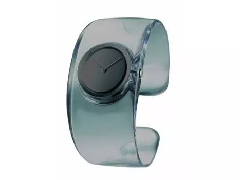 ISSEY MIYAKE SILAW002 Кварцевые часы с дымчатым браслетом «O», дизайн Токуджина Ёсиока