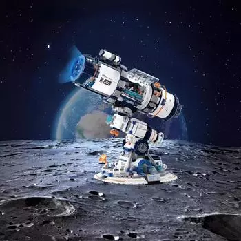 Исследуйте Вселенную с помощью самодельных телескопических блоков для поиска планет