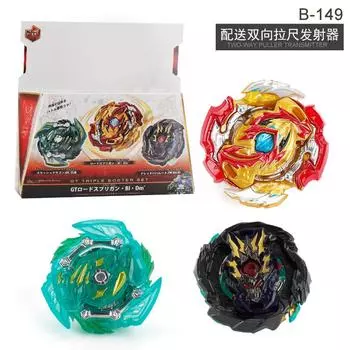 Источник Игрушка B-149 Королевский Гигант Бог Набор 3-в-1 с Двусторонней Пусковой Установкой с Линейкой 21*5.5*21