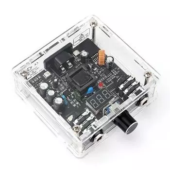 Источник питания для татуировок, акриловая педаль, бесплатная ослепительная прозрачная светодиодная подсветка для оборудования для машинок для художников