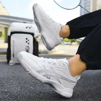 Источник Спортивная обувь Мужская обувь Обувь для бадминтона Дышащая обувь для тренировок по настольному теннису Легкая и удобная теннисная обувь Студенты 36