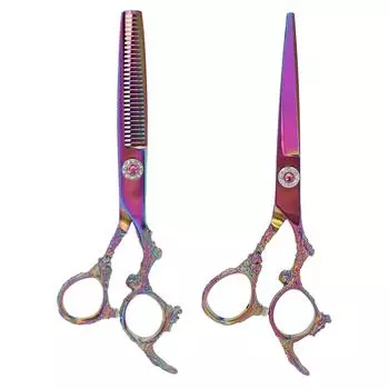 Истонченные ножницы, профессиональные парикмахерские ножницы для стрижки челки для салона, парикмахерского искусства, укладки Teeth Scissors