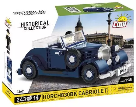 Историческая коллекция Cobi #2262 Horch 830BK Cabriolet (Немецкая армия) 135 масштаб