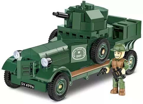 Историческая коллекция Cobi #2988 Бронеавтомобиль Rolls-Royce (1920) (Британская армия) 135 масштаб