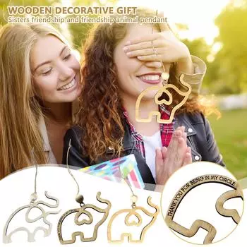 Истории о любви и верности, Дружба Подарки • Дружба сестер Слоны, Подарки Дружба сестер И Дружба Животные One Size