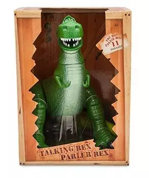История игрушек США Disney Store Эксклюзивная говорящая фигурка PIXAR TOY STORY 2018 США Disney Store ЭКСКЛЮЗИВНАЯ ГОВОРЯЩАЯ ФИГУРКА РЕКС Disney Pixar Toy Story