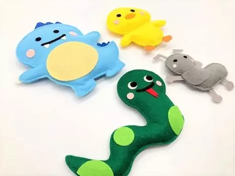 История Текутекумо Кукольный театр Маалуи Тамаго Детский фартук для учителя Apron® (2.Только персонаж)