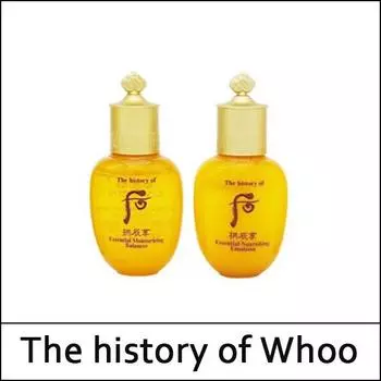 [История Whoo] (sg2) Набор основных образцов Gongjinhyang (Эмульсия 20мл + Балансировщик 20мл)