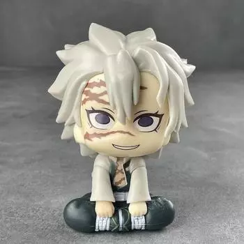 Истребитель демонов Канроджи Мицури Шинадзугава Санеми Каваии Q Вер. Фигурка из ПВХ, аниме-фигурка, модель игрушки, коллекция кукол, подарок