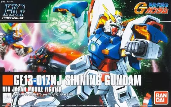 Истребитель HGFC Shining Gundam G 1/144 GF13-017NJ (Мобильный Гандам)