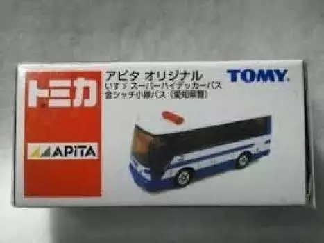 Isuzu Super High Decker Bus Kinshachi Platoon Bus Prefectural Apita Original (Полиция Айти)