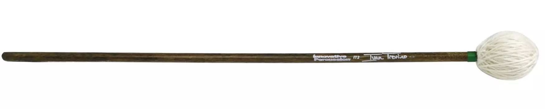 IT2 Innovative Percussion Ivan Trevino Medium Dark Wool Wrap Walnut Birch