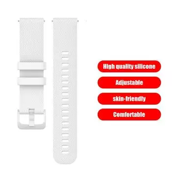 it 22mm Women Men Silicone Wrist Band Smart Watch Replace Strap for Polar Vantag чёрный