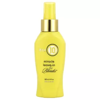 It s a 10, Miracle Leave-In, для блондинок®, 4 жидких унции (120 мл)