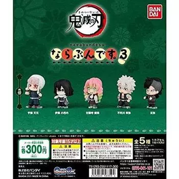 It s from Demon Slayer Kimetsu no Yaiba. 3 All 5 types set Bandai [Pre-order item]