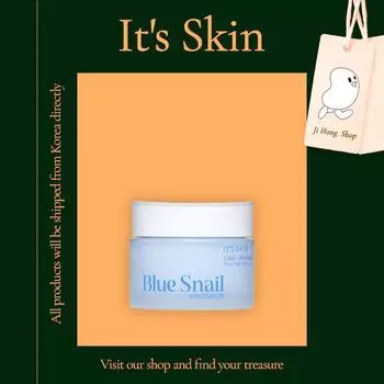 It s Skin Blue Snail Moisturizer 50 мл Лосьон-крем Успокаивающий Увлажняющий Разглаживание морщин Питание