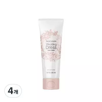 It s Skin Secret Solution Wedding Dress Pure Cream 100ml, white, 4 pcs.