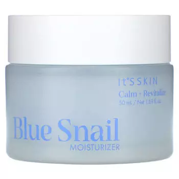 It s Skin, увлажняющий крем с экстрактом улитки Blue Snail, 1,69 жидких унций (50 мл)