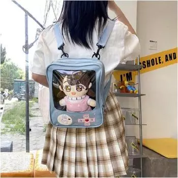 Ita Bag Crossbody Women Sweet Lolita Bags Cute Transparent Pocket Japanese Style Shoulder Кошелек в японском стиле для колледжа