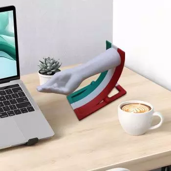 Итальянская фигурка с жестами, напечатанная на 3D-принтере, качающаяся итальянская фигурка с жестами, качалка, настольная игрушка, домашний офис, декор для полки стола S