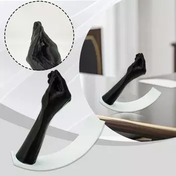 Итальянская фигурка-жест, 3D-печатная ручная скульптура, настольная игрушка-качалка, итальянский жест, украшение для стола, полки, офисное украшение, розыгрыш, подарок чёрный