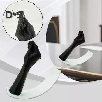 Итальянская фигурка-жест, 3D-печатная ручная скульптура, настольная игрушка-качалка, итальянский жест, украшение для стола, полки, офисное украшение, розыгрыш, подарок чёрный