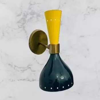 Итальянские настенные светильники Diablo в стиле 1950-х годов, настенное бра в стильновском стиле, регулируемый светильник, прикроватная лампа для домашнего декора