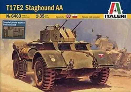 Итальянский 6463 1:35 бронемашин ПВО Staghound