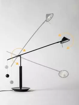 Итальянский дизайнерский стол современный настольный декоративный светильник гостиная спальня кабинет офис отель скандинавский дом прикроватная лампа Warm White