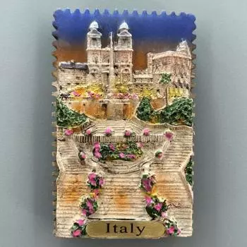 Итальянский Рим Испанская лестница Холодильник Туристический сувенир Наклейки на холодильник Украшения