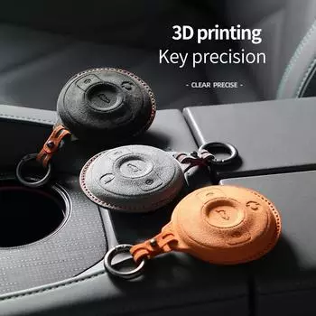 Итальянский супер замшевый чехол для дистанционного ключа автомобиля для Mercedes Benz SMART Fortwo 1 BRABUS 1 Benz SMART 2022 2023 брелок-брелок синий