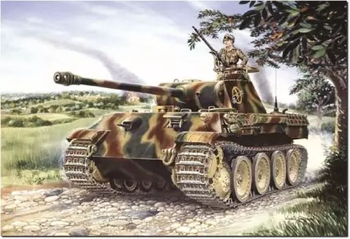 Italeri 7018 Пантера А тип 1/72 SD.KFZ.171