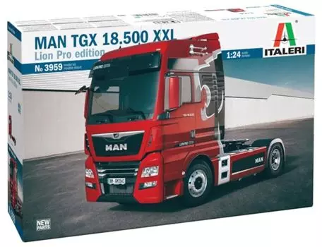 Italeri MAN TGX XXL D38 New parts decal specification Plastic model IT3959 1/24 added/New