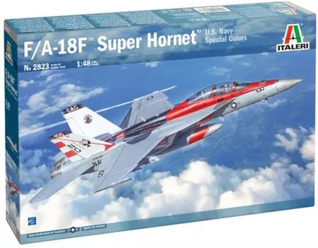 Italeri Tamiya Airplane Series American Super Hornet ВМС США Специальная краска Пластиковая модель 38104 1/48 № 2823 F/A-18F