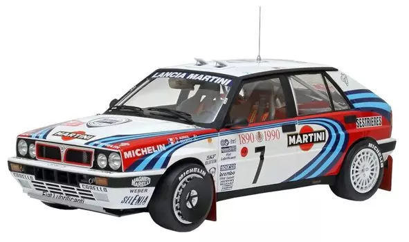 ITALERI Tamiya Car Series Lancia Delta HF Integrale 16V пластиковая модель 37706 1/12 № 4709