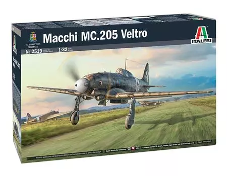 Italeri WW2 Italia Macchi Bertolo Japanese Instruction Manual Plastic Model IT2519JP 1/32 MC.205 (Airplane)