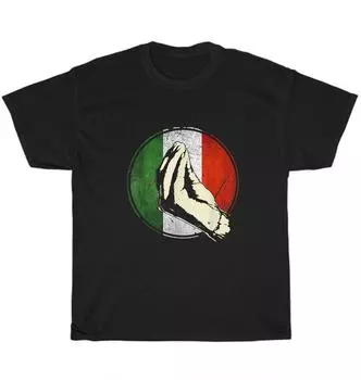 Italia Italy Italiano Итальянская забавная футболка унисекс с жестами рук S