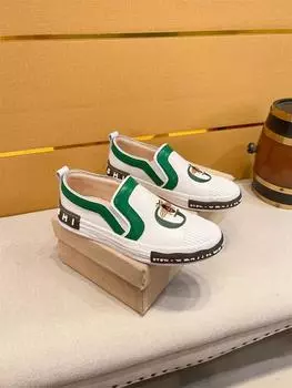 Италия Мужская повседневная обувь Дизайнеры Повседневная обувь класса люкс Мода Натуральная кожа Деловые кожаные туфли Шнуровка Спортивная классика Кроссовки 38 белый