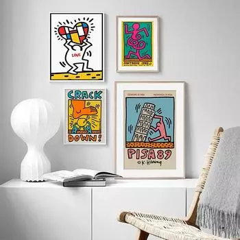 Италия путешествия ретро принт Монтрё джаз винтажная выставка настенная живопись холст живопись расправиться с плакатами и принтами для гостиной без рамки 21*30cm