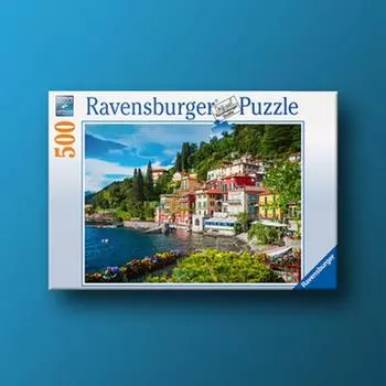 Италия Озеро Комо Пазл Ravensburger 500 деталей, популярная корейская настольная игра