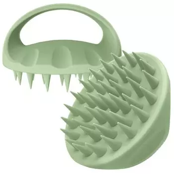 Ithyes Scalp Massage Brush Shampoo Brush Scalp Brush Head Spa Hand Pro Scalp Brush Head Massage Men s Women s (Светло-зеленый) светло-зеленый