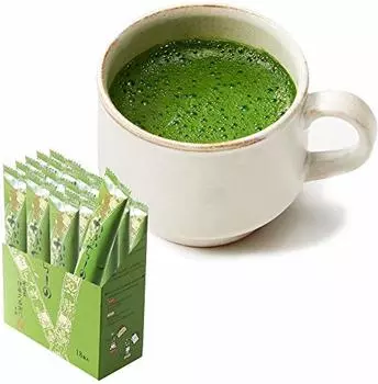 Ito Kyuemon Uji Matcha Cappuccino Foaming Powder Stick 12 г x 18 штук Value Matcha Latte Matcha Ole Gift