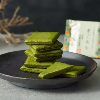 Ito Kyuemon Uji Matcha Шоколадное печенье Langue de Chat Hagoromo, 10 шт.
