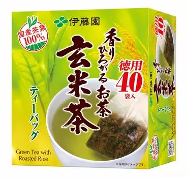 Itoen fragrant tea brown rice tea tea bags x 40 bags 2.0g